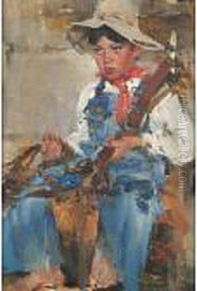 The Little Cowboy - view 1