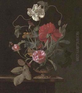Roses by Abraham De Lust