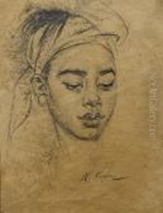 Study Of A Young Girl