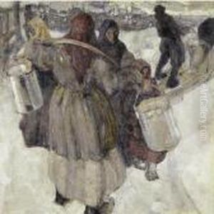 Peasant Women In The Village