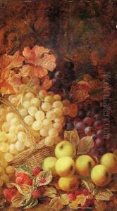 A basket of fruit by Hendrik Lens