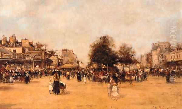 A Parisian boulevard - view 1