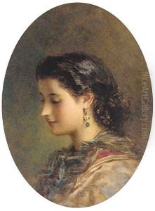 A young beauty by Egron Sellif Lundgren