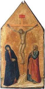 The Crucifixion by Pietro Lorenzetti