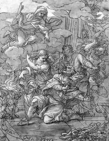 God the Father chastizing a cabalist - view 1