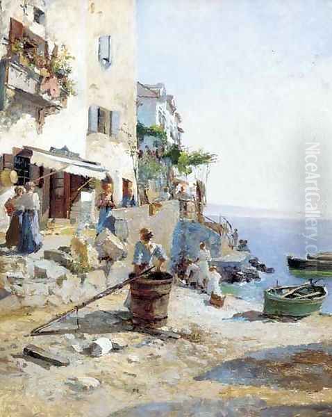 A sunny day on the Amalfi coast - view 1