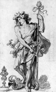 Bacchus by Antoine Lepautre