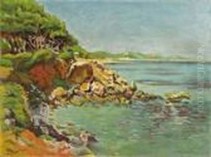 Scene Marine by Adolphe Feder