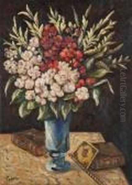 Grand Bouquet Dans Un Vase - view 1