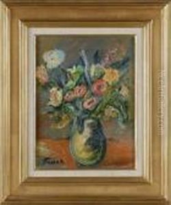 Bouquet De Fleurs by Adolphe Feder