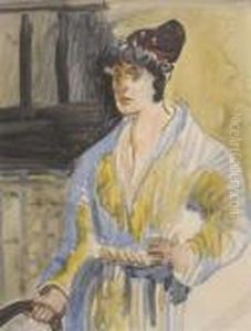 Jeune Femme by Adolphe Feder