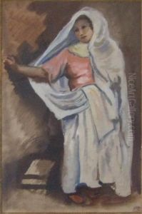 Femme Drapee by Adolphe Feder
