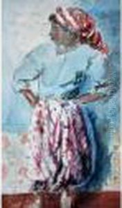 Femme D'alger by Adolphe Feder