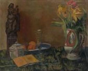 Still Life With Statue