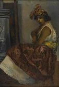 A Spanish Girl by Adolphe Feder