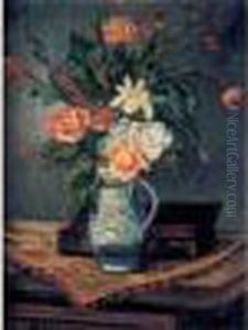 Bouquet De Fleurs by Adolphe Feder