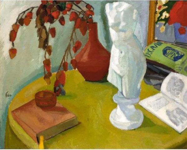 Still Life With Statue - view 1