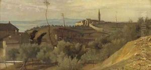 In the campagna by Lord Frederick Leighton