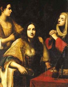 Martha reproaching Mary Magdalen