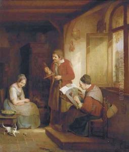 Domestic duties by Frans Josef Luckx