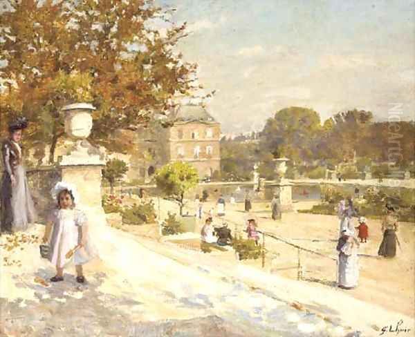 Au jardin du Luxembourg - view 1