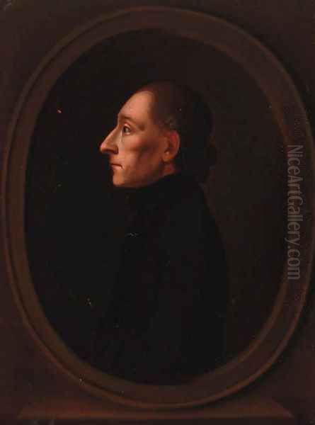 Portrait of a gentleman said to be Johann Kaspar Lavaterre - view 1