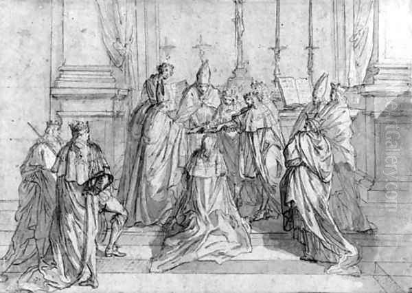 The Coronation of King Louis XIV - view 1
