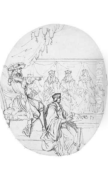 King Louis XIV in council attended by magistrates 2 - view 1