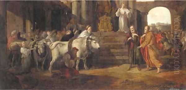 Saints Paul and Barnabas at Lystra - view 1