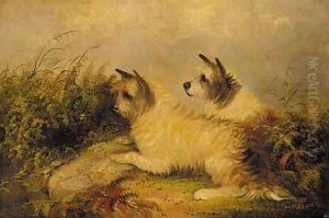 Terriers on the scent by J. Langlois