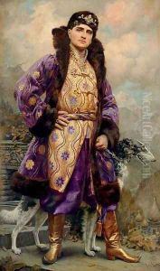 Portrait of Iusupov by Johannes Linse