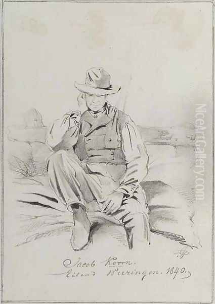Portrait of Jacob Koorn, on the island Wieringen - view 1