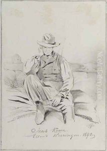 Portrait of Jacob Koorn, on the island Wieringen by Pieter Van Loon