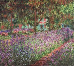 Irises In Monets Garden