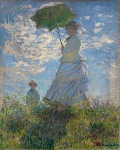 The Walk Woman With A Parasol