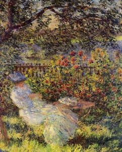Alice Hoschede In The Garden