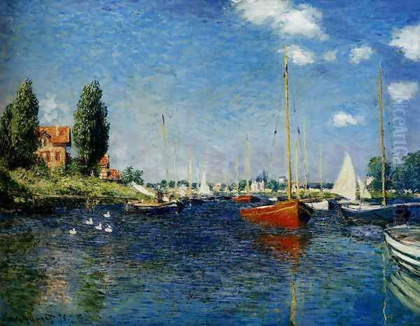 Argenteuil (Red Boats) - view 1