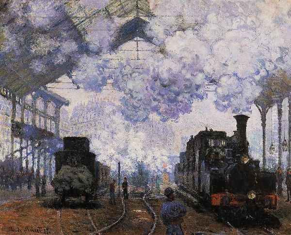 Arrival At Saint Lazare Station - view 1