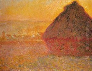 Haystack at Sunset near Giverny