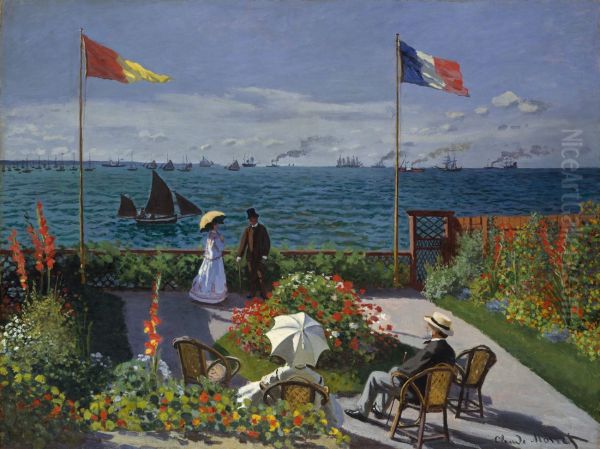 Terrace at the Seaside, Sainte-Adresse - view 1