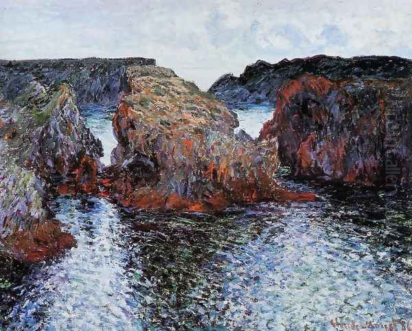 Belle Ile Rocks At Port Goulphar - view 1