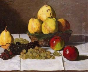 Still Life With Pears And Grapes