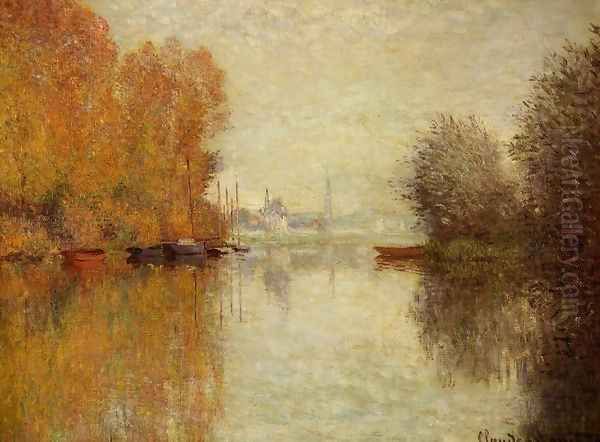 Autumn On The Seine At Argenteuil - view 1