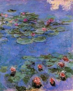 Red Water Lilies