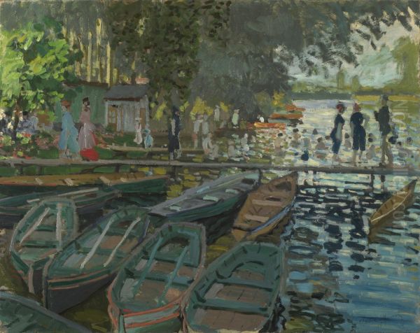 Bathers At La Grenouillere - view 1