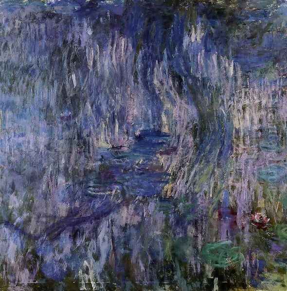 Water-Lilies, Reflection of a Weeping Willow - view 1
