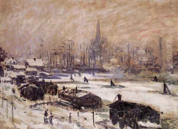 Amsterdam In The Snow - view 1