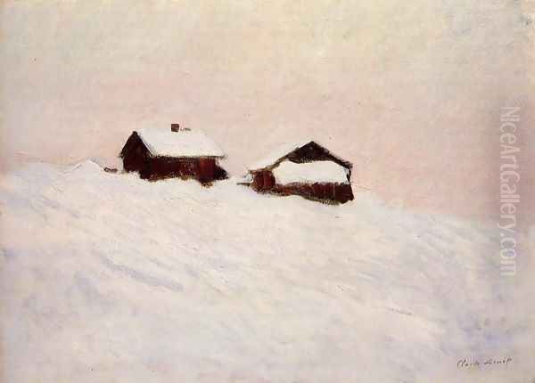 Houses In The Snow Norway - view 1