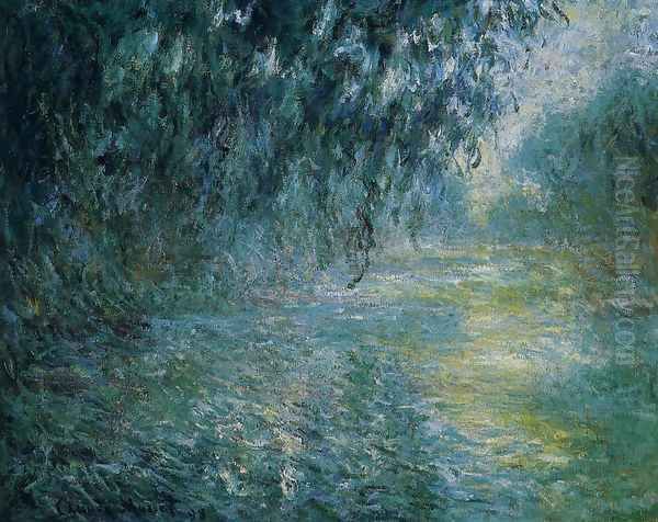 Morning On The Seine In The Rain - view 1