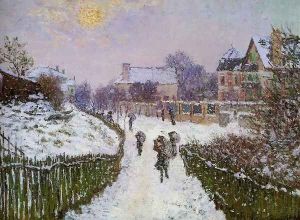 Boulevard St Denis Argenteuil Snow Effect
